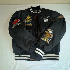 Top Gun Champs Type MA-1 aviator‎ bomber jacket Movie US Air Force Sz 2XL Men's